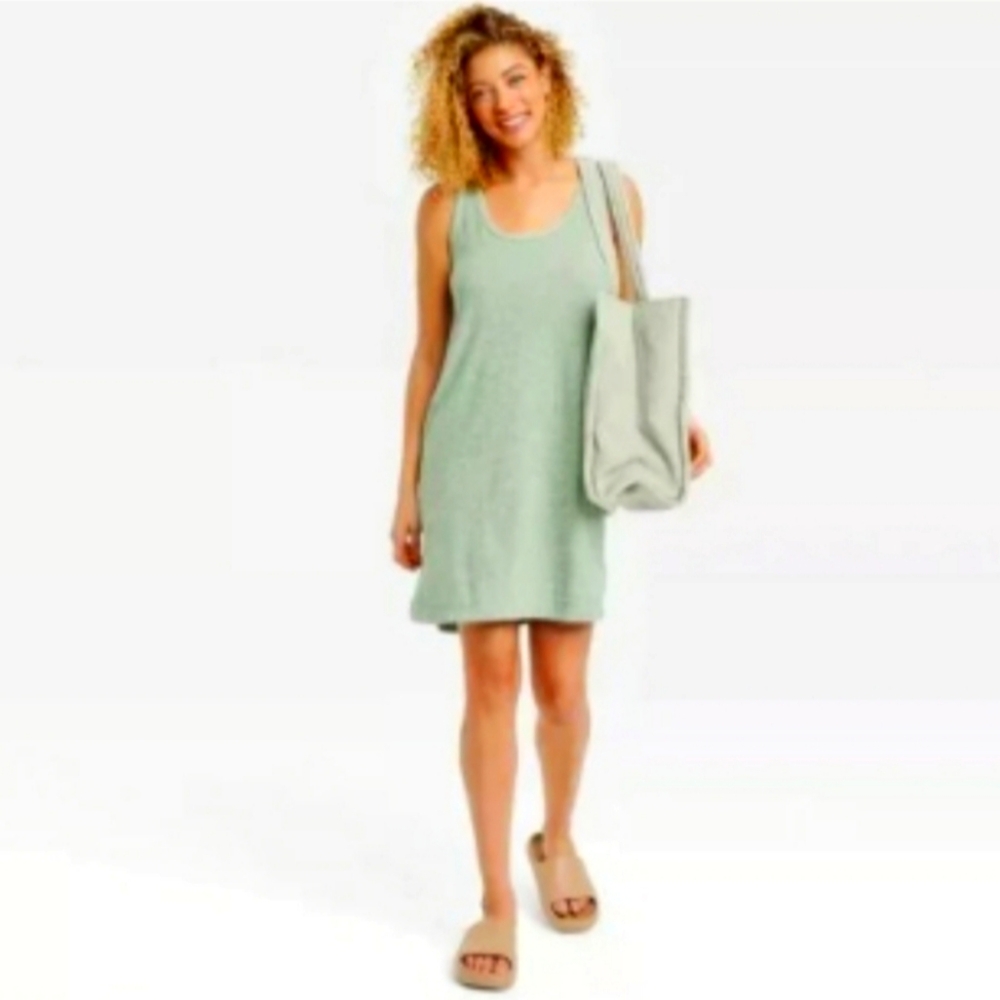 Terrycloth Beach Coverup